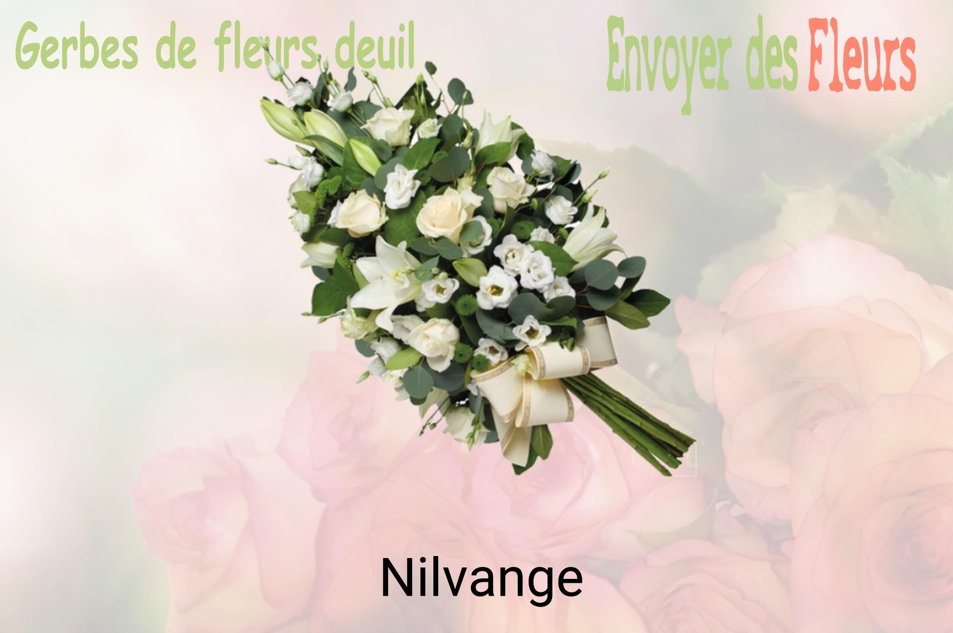 Gerbe de fleurs de deuil livrée à Nilvange